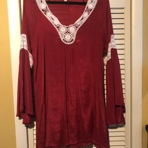 Long/ flowy sleeve tunic